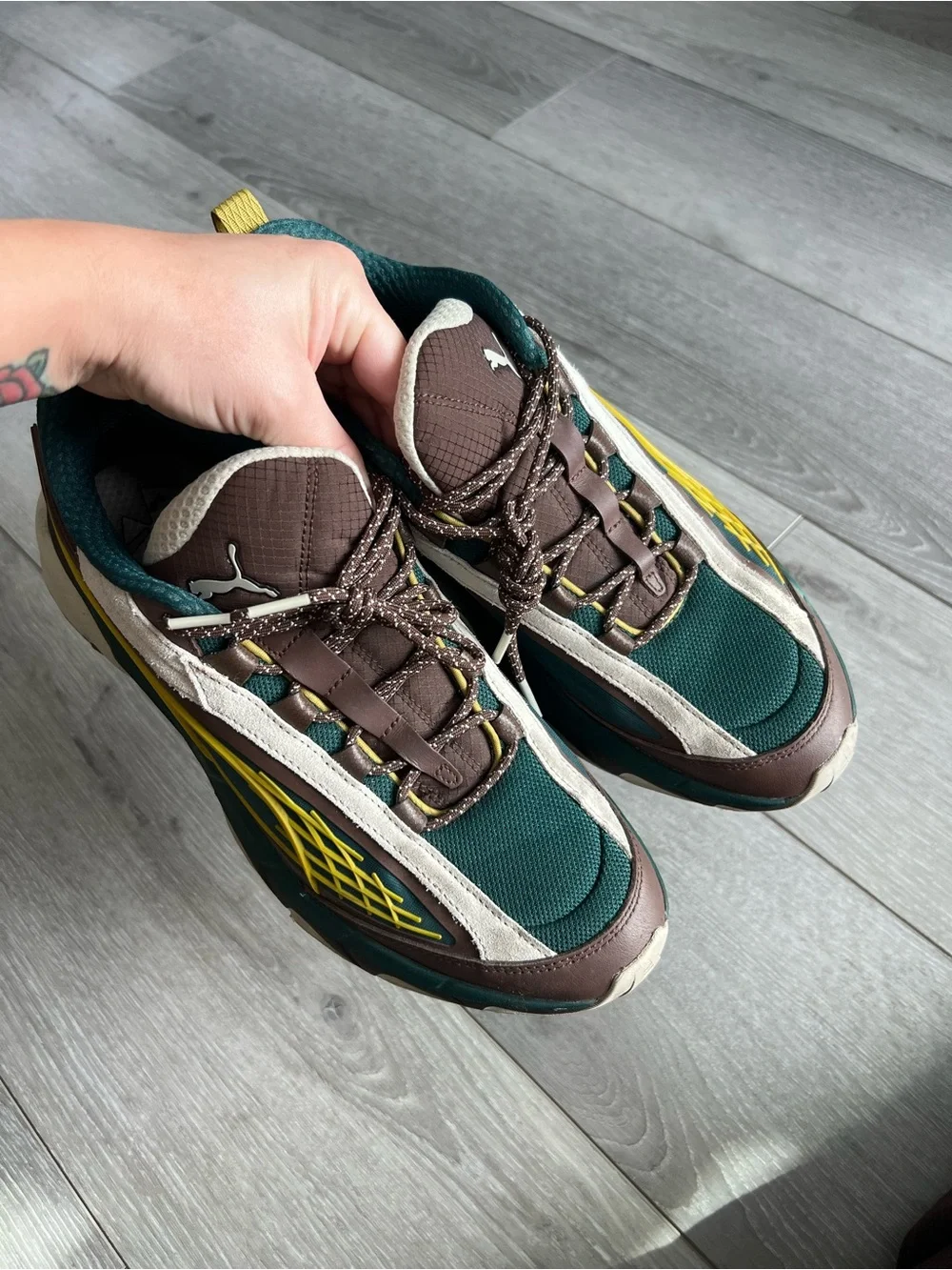 Puma Carbon Artisanal Espresso Brown Mens Size 10.5